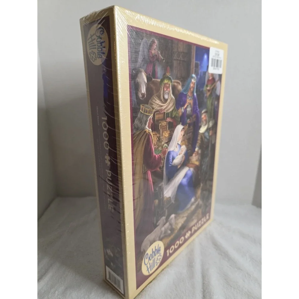 Cobble Hill Holy Night Nativity Scene 1000pc Puzzle‎ 19.25